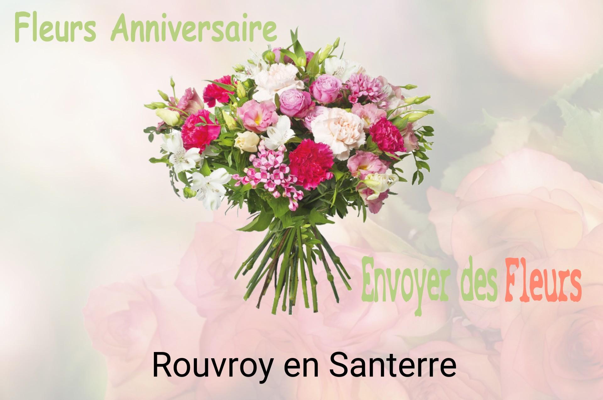 Bouquet de fleurs d’anniversaire livré à Rouvroy-en-Santerre