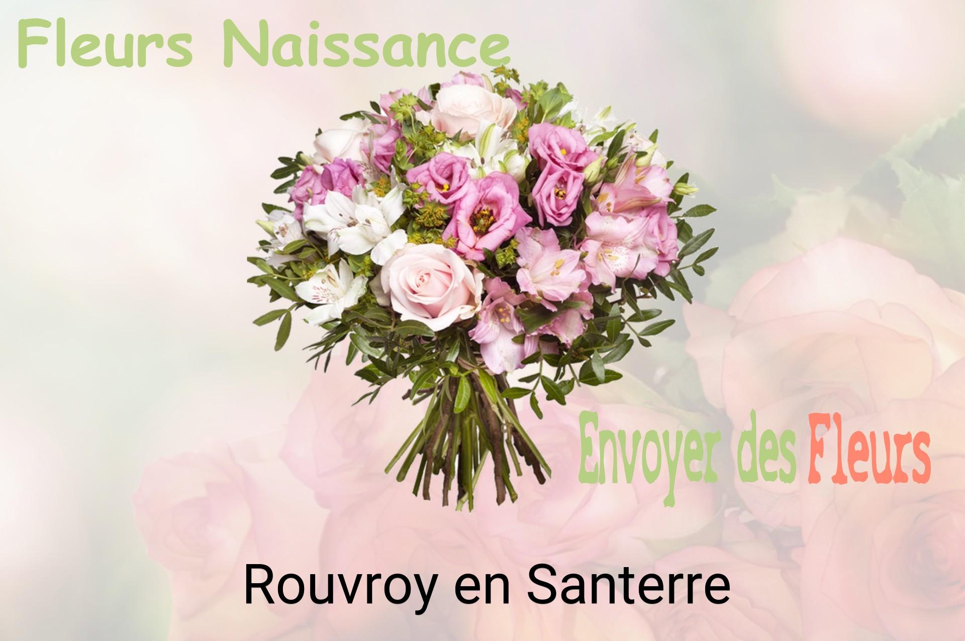 Bouquet de fleurs de naissance livré à Rouvroy-en-Santerre