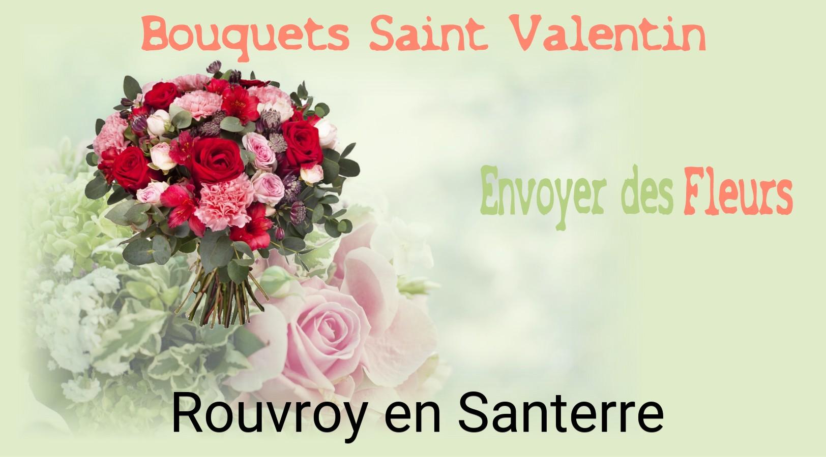 Roses de Saint-Valentin livrées à Rouvroy-en-Santerre